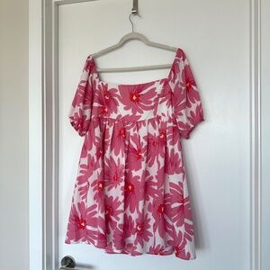Pink and White Floral Sundress (Tags still on)